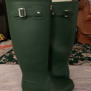 Green Hunter Boots